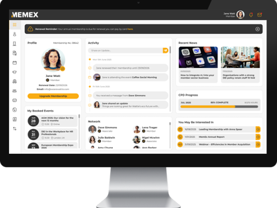 Memex Member Portal Personalisation